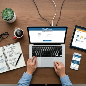 WordPress ウェブサイトのセットアップ(時間単位)